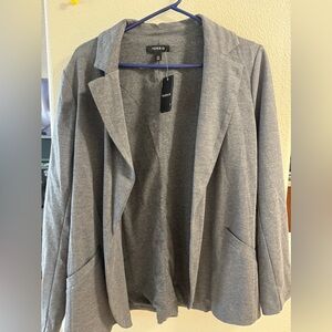 Size 0 torrid new with tags long line blazer